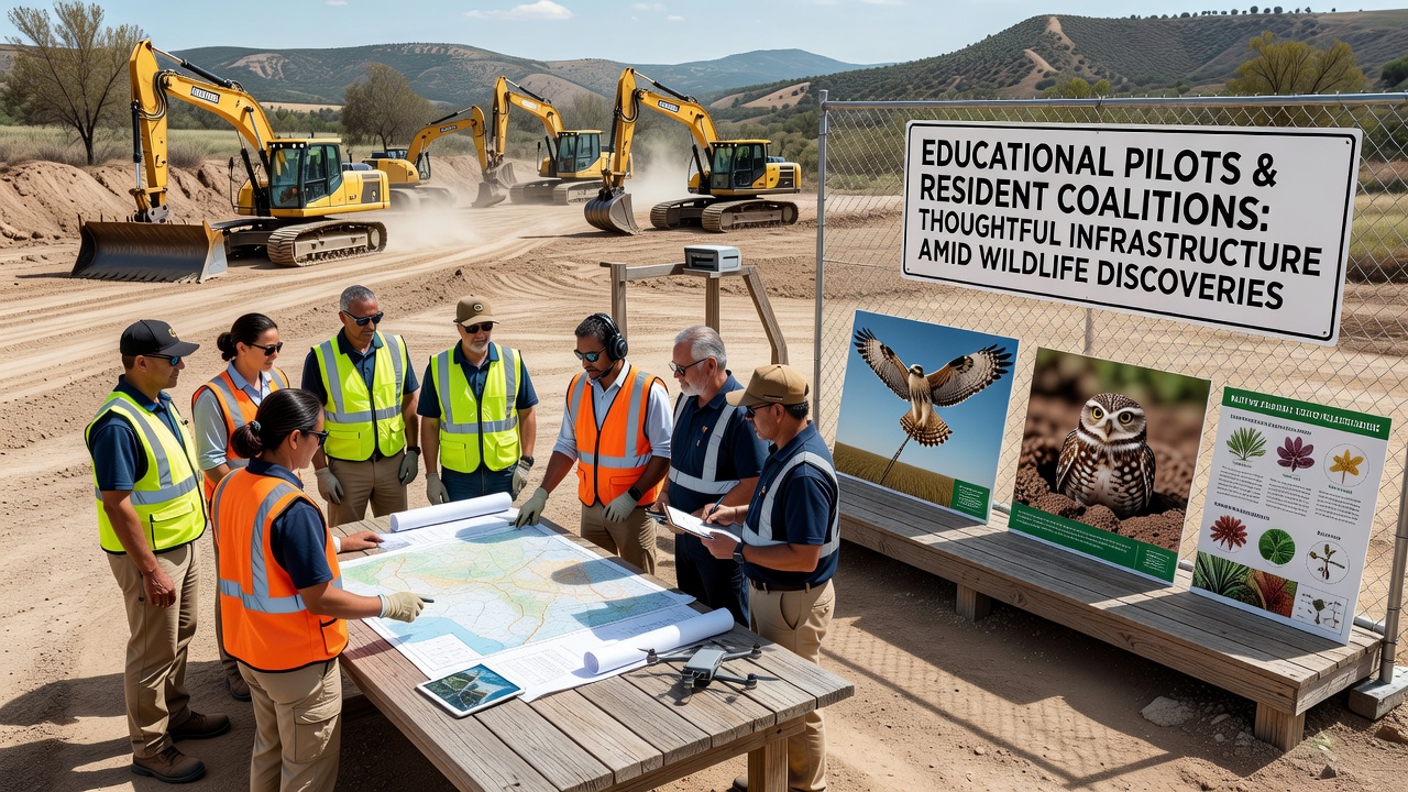 Educational Pilots and Resident Coalitions Forge Paths for Thoughtful Infrastructure Amid Wildlife Discoveries